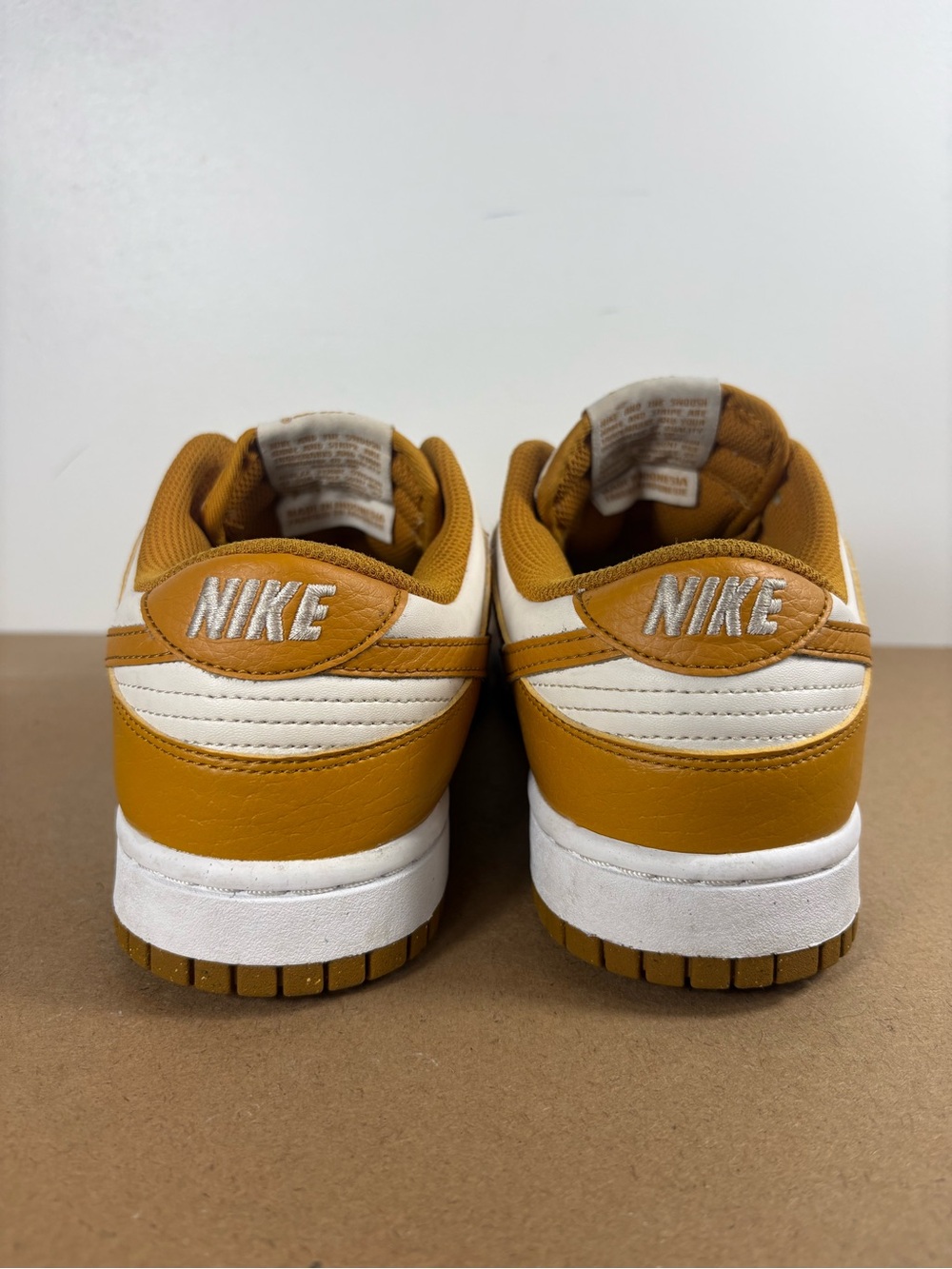 Nike Dunk Low Next Nature Phantom Gold Suede Women’s 8 DN1431-001 (A2) - Picture 6 of 8